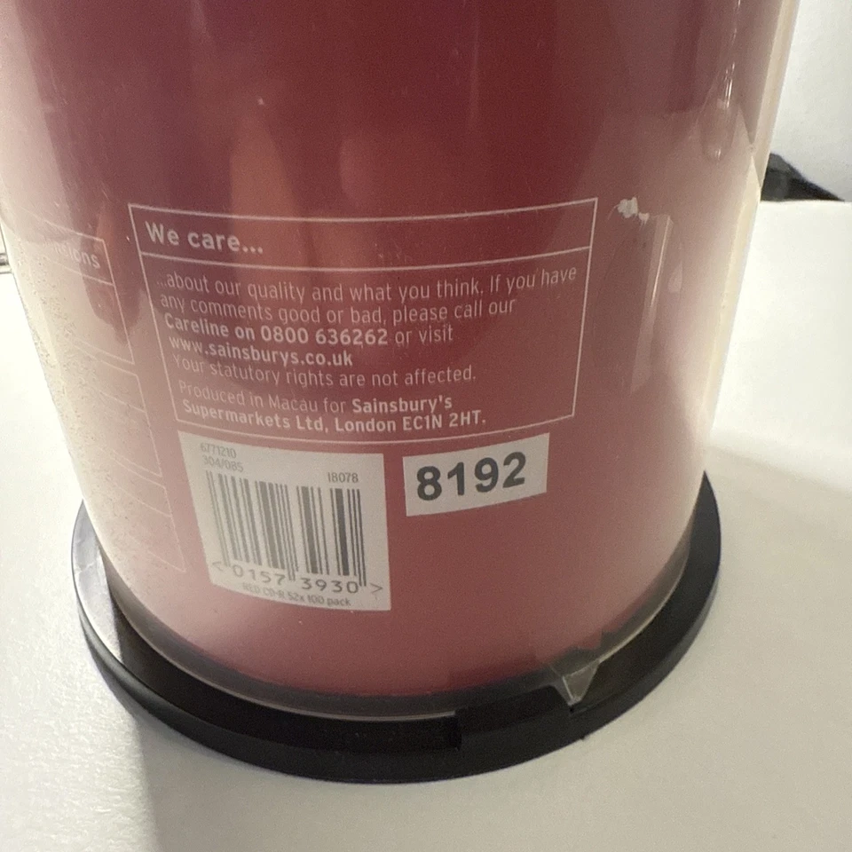 80 xCD-R Disc 52x 80min 700mb Blank Music Media Discs Clearance - Image 4 of 4