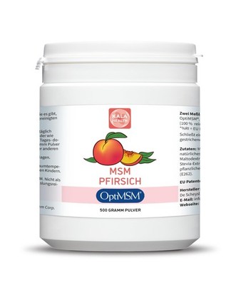 Kala Health OptiMSM Pulver Pfirsichgeschmack   100% Reines MSM...