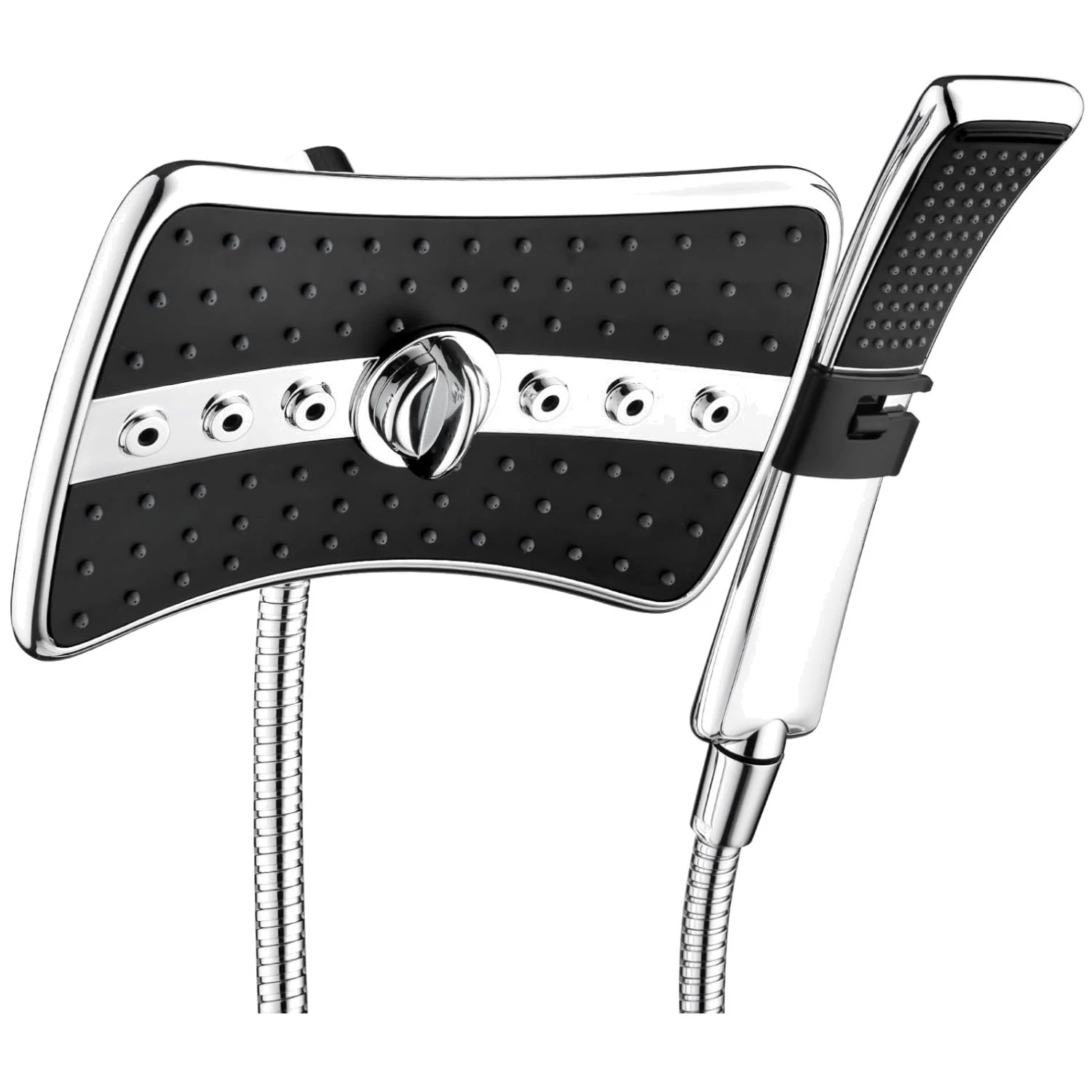 Dual Shower Head Set with 60" Stainless Steel Hose
Opens in a new window or tab