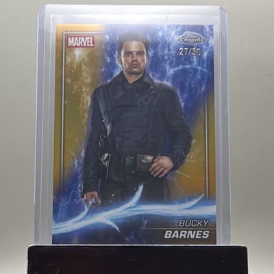 Topps Chrome Marvel Studios Phase One Bucky Barnes #26 27/50 