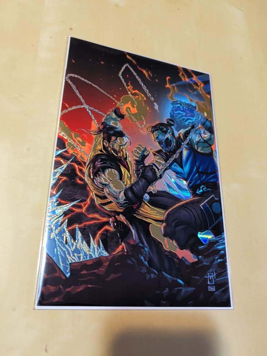 Mortal Kombat Scorpion Sub-Zero Art Book Megacon Orlando LTD