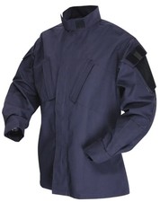 Tru-Spec Tactical Response Uniform Shirt - Navy - Poly Cotton Size Small Regular