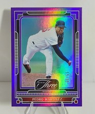 Pedro Martinez 2025 Panini Three and Two Full Count /32 Boston SSP HOF See Notes