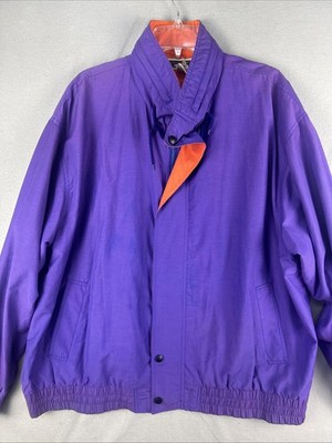 Vintage Men s Duckster Purple Windbreaker Extra Large XL Jacket 1990s