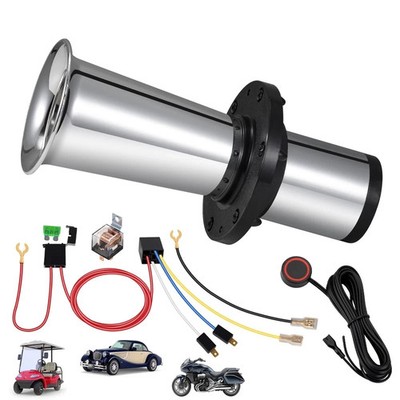 Ooga Horn 12V Kit, Antique Classic Aooga Ahooga Car Horn with Wire and Button...