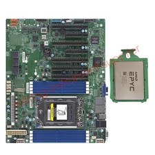 AMD epyc 7542 Supermicro h12ssl-i 32 cores 64 threads 2.9 GHz combo