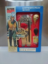 Vintage Palitoy Action Man - Luftwaffe Pilot Outfit - Carded in Display Box