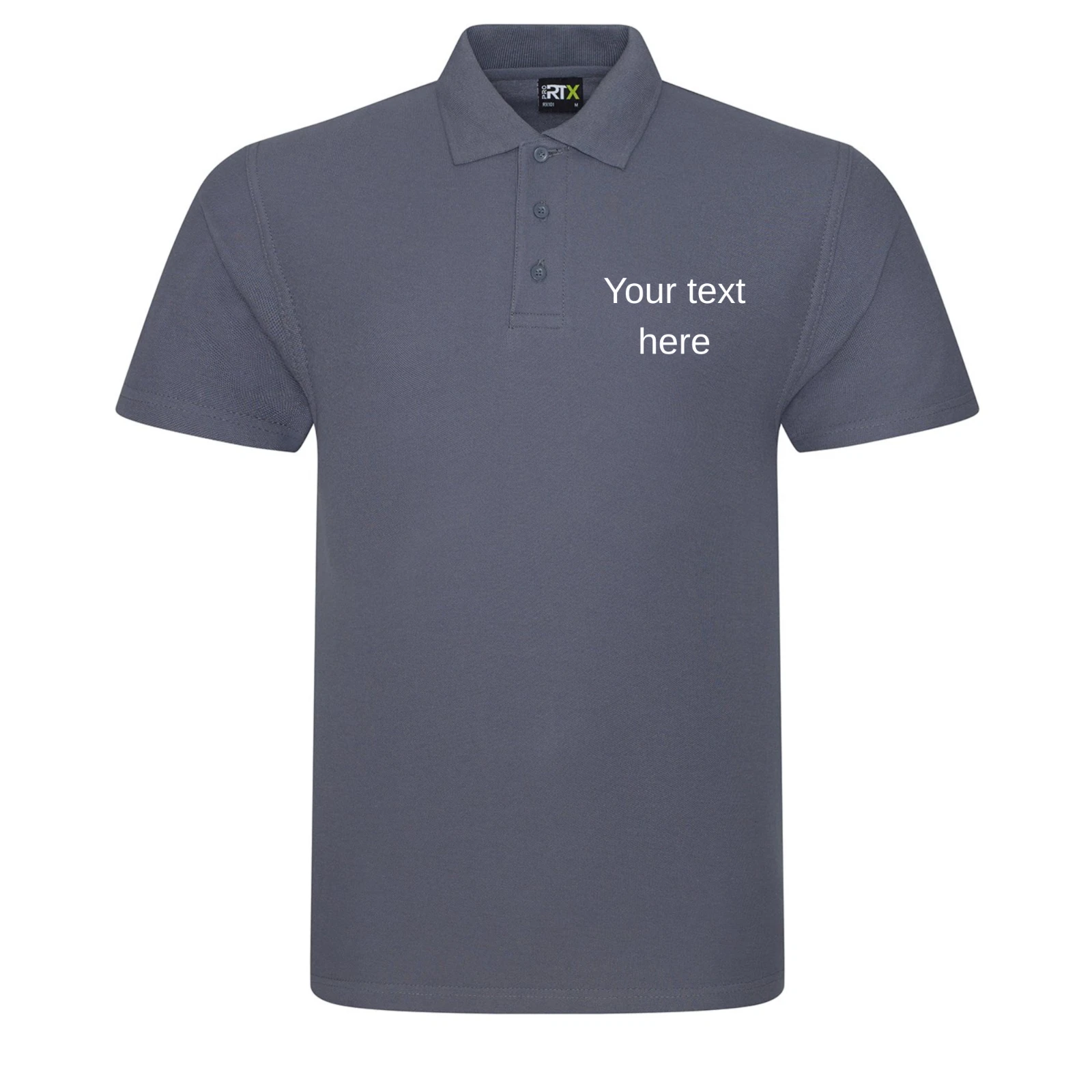 Embroidered Polo Shirt sweater hoodie with your company name or chosen text