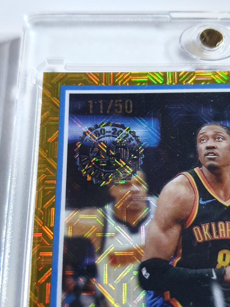 2025 Topps Jalen Williams #TC-JW GOLD MOJO REFRACTOR /50 1980-81