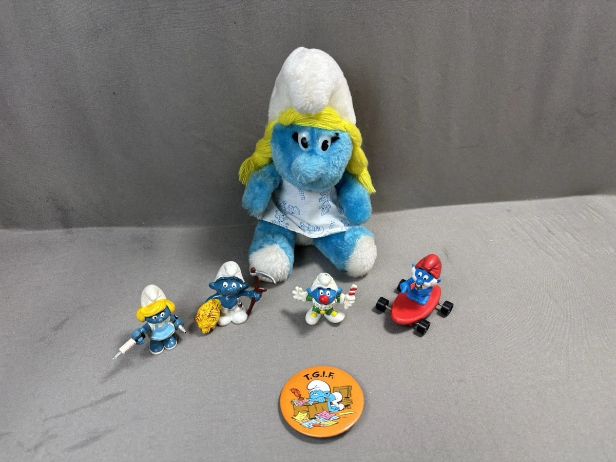 The Smurfs Plush Cartoon & TV Character Action Figures with