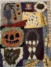 Hand Hooked Autumn Rug