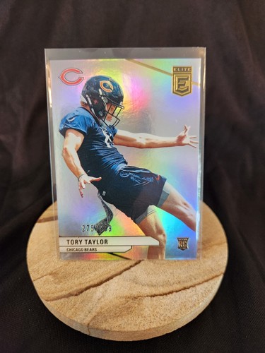 2024 Panini Donruss Elite Refractor - Rookies #101 Tory Taylor /999 (RC)
