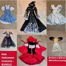 Bundle Girls Halloween Costumes Dorothy Alice Riding Hood Skulls Fairy USA