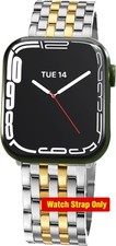 Dressy Stainless Steel Watch Band for Apple Watch 40mm 41mm 44mm 45mm Series
