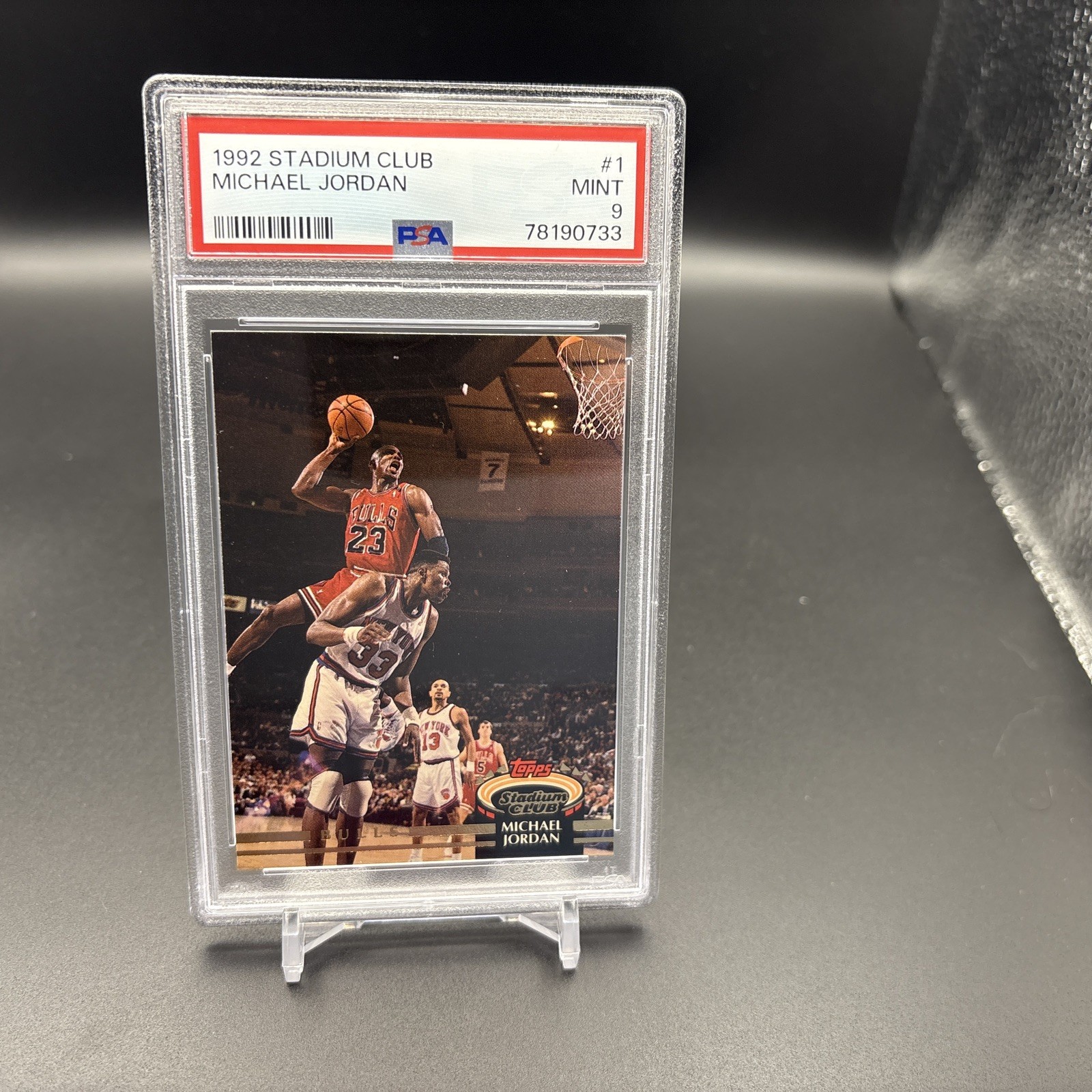 Topps Stadium Club - Michael Jordan #1 PSA 9 The GOAT Mint 🔥📈