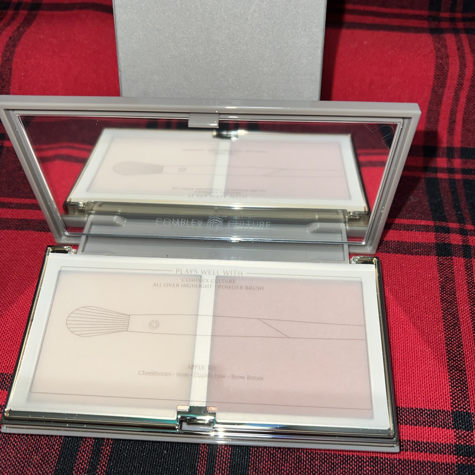 COMPLEX CULTURE Good Lighting Highlighter Duo in Lucid + Afterglow Cosmetics NEW