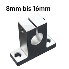 SK8-SK16 Aluminium Alu Linear Wellenhalter Wellenhalterungen f&uuml;r 3D Drucker CNC