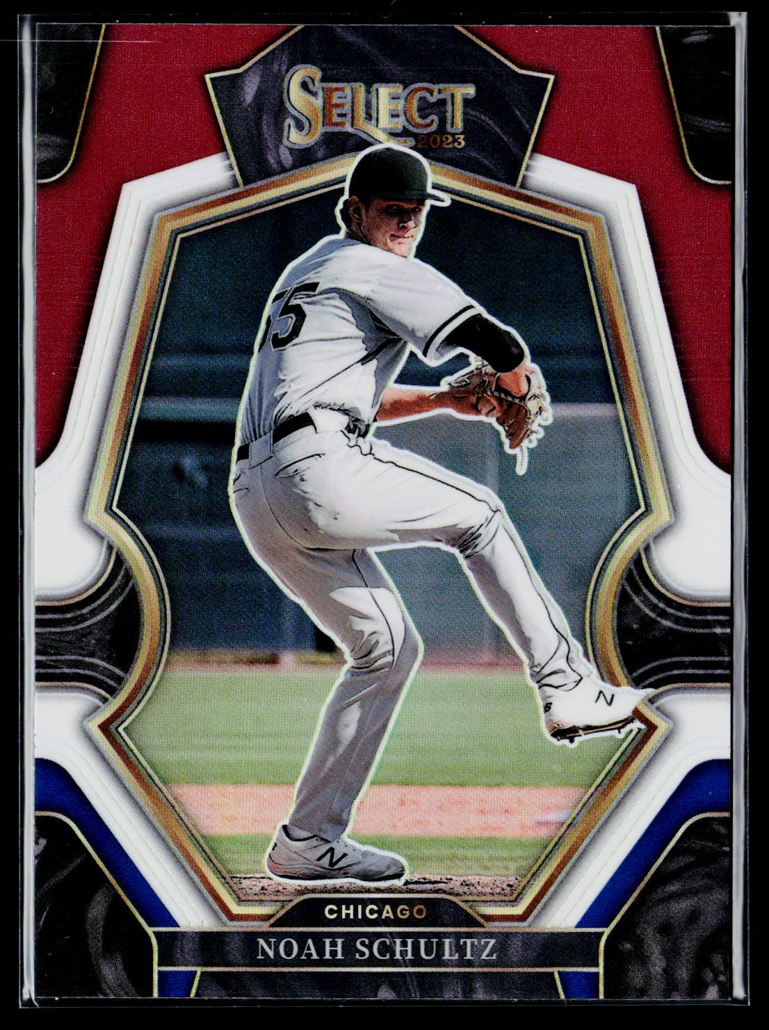 2023 Panini Select #119 Noah Schultz Tri ColorPrizm