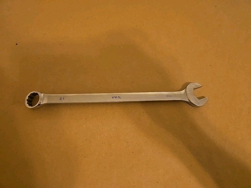 Mac Tools 18MM 12PT Metric Chrome Combination Wrench USA M18CL - Foto 2 di 9