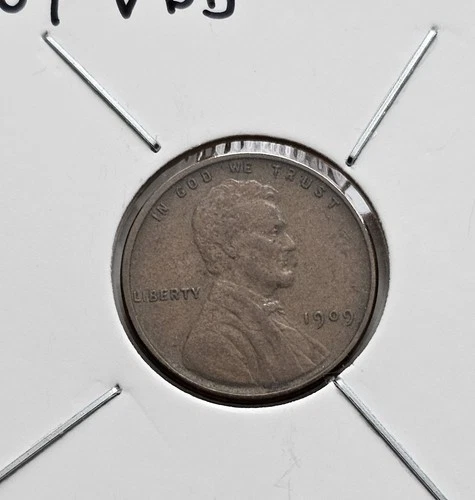 1909 VDB 1c BN Lincoln VF/XF