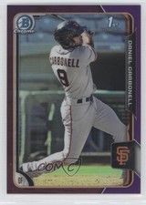 2015 Bowman Chrome Prospects Purple Refractor /250 Daniel Carbonell #BCP189 4g7