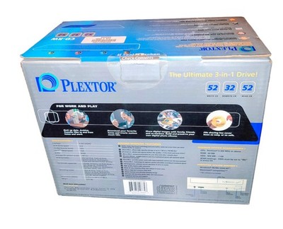 Plextor Plexwriter Premium Cd-Rw Drive 52 32 52 Px-premium/ Sw New