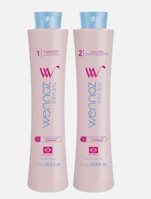 Wennoz ''Honma Tokyo'' H-Brush Progressive kit Brazilian Keratin 2x1000ml/33.8 fl.