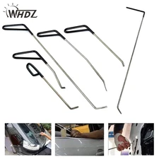 WHDZ 6 Pcs Car Paintless Dent Repair Tools – Puller Rods Body Push Removal Kits