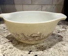 Vintage Pyrex Forrest Fancy Mushroom 750ml Cinderella Bowl Mixing Bowl
