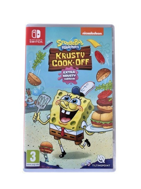 Spongebob Squarepants Krusty Cook-Off Nintendo Switch | Cartridge Version