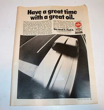 Vintage Kendall Motor Oil Magazine Ad Dodge Plymouth Mopar Ford Chevy 