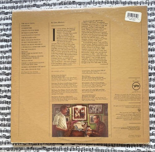 Ella Fitzgerald And Louis Armstrong – Porgy And Bess 1976 2 LP Reissue Plays EX - Picture 2 of 7