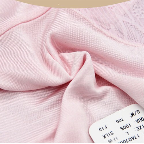 2 Pair Nature Silk Briefs Knit Comfortable Breathable Lace Sexy Briefs New Style - Picture 5 of 16