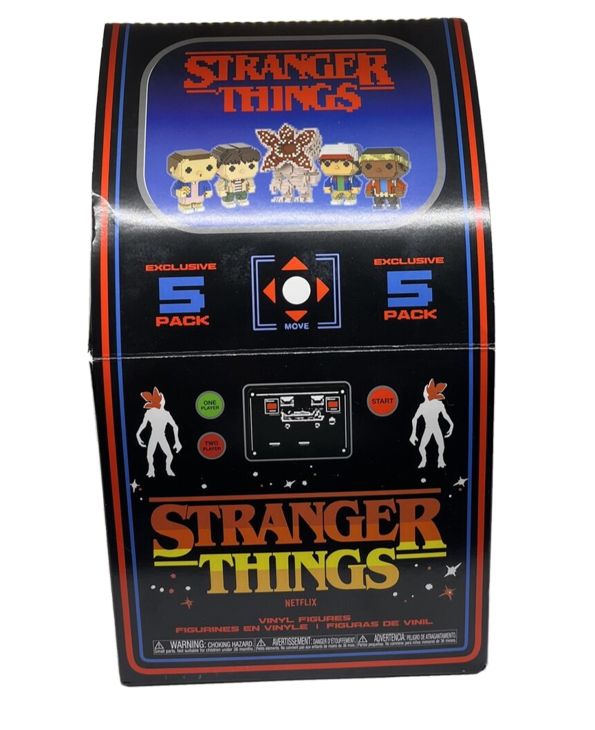 Stranger　Things　Wonder　Box Funko POP Stranger Things 8-BIT 5 Pack Arcade Box Set