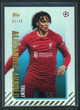 2023 TRENT ALEXANDER ARNOLD 03/49 TOPPS UEFA CHAMPIONS LEAGUE X DAN LEYDON