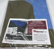 NEW THERMOFLECT Emergency Thermal Blanket EMS, Survival, Go Bag 48" X 84"