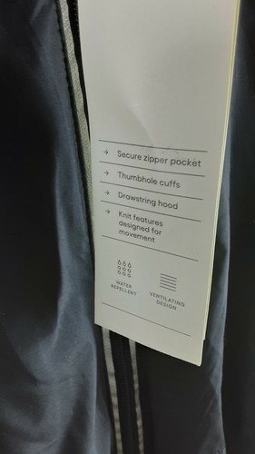Champion 9 Hoddie Rain Jacket M Zip Up Long Sleeve - Picture 4 of 12