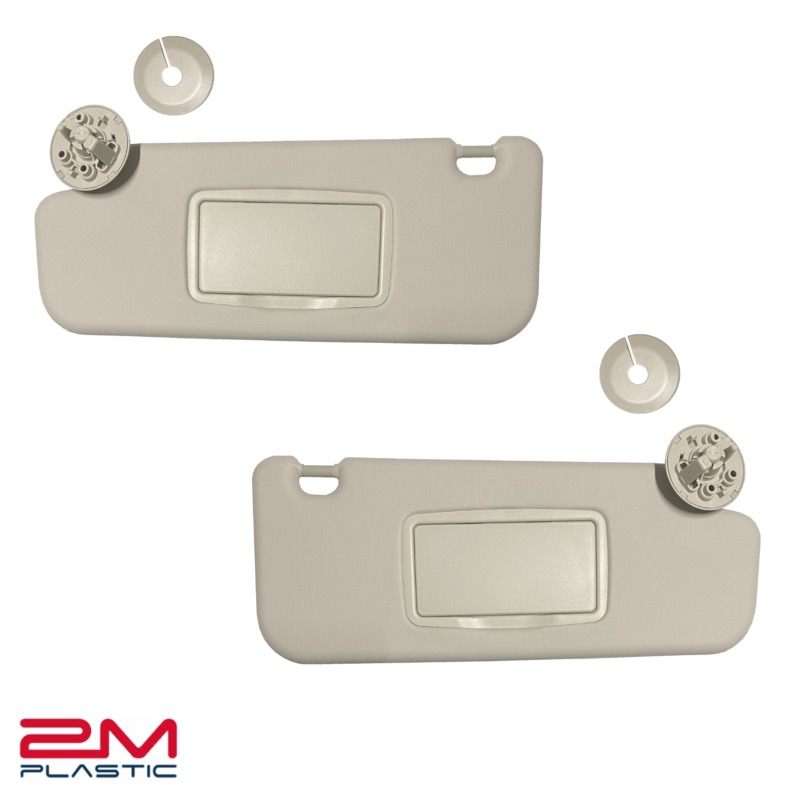 Sun Visor For Chevy CRUZE 2017 2018 Pair Set Left+Right Light Gray Atmosphere 7898702986356 eBay