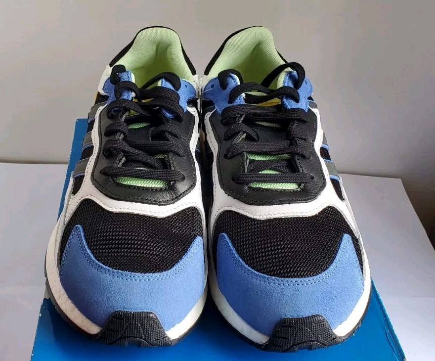 Adidas Originals Tresc Run Boost EG7949 Men's Running Shoes Black/Yellow/Blue 