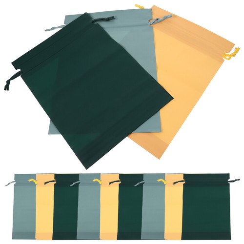 3 Count Wasserdichte Aufbewahrungstasche Schminktasche Mit Kordelzug Reisen - Bild 9 von 12