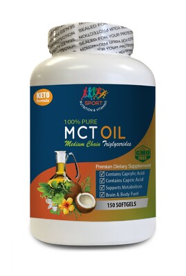 advanced level blood sugar maintenance - MCT OIL - mct oil capsules - 1 Bottles