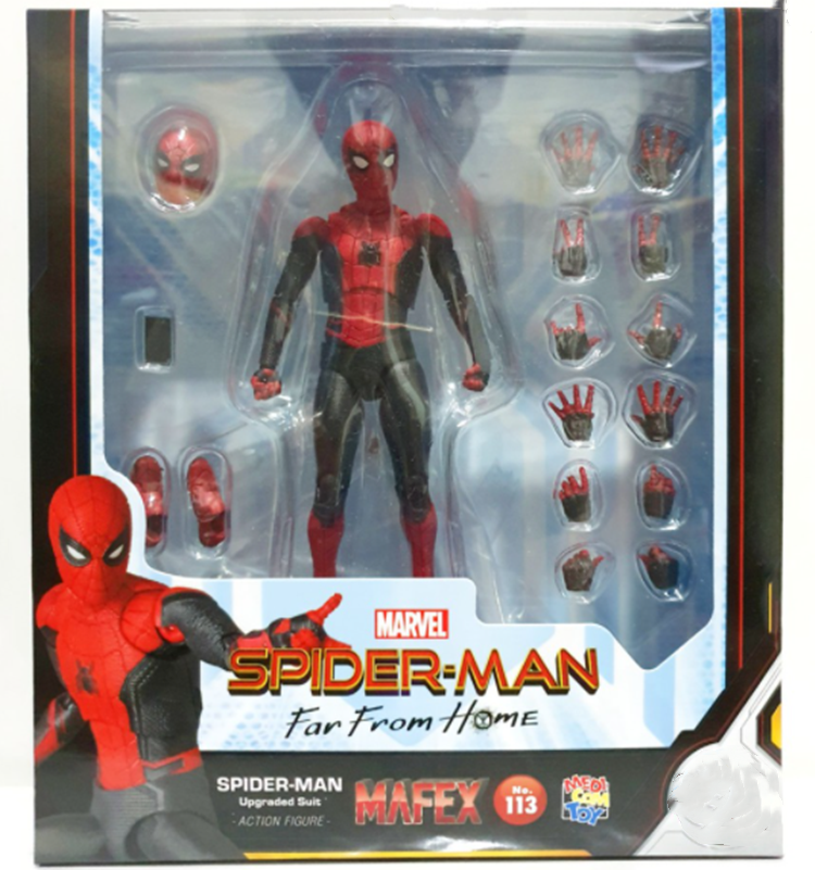 アメコミ MAFEX No.113 SPIDER-MAN Upgraded Suit A Figuras Y Acción Mafex 113 Spider-man Upgrade Suit | MercadoLivre