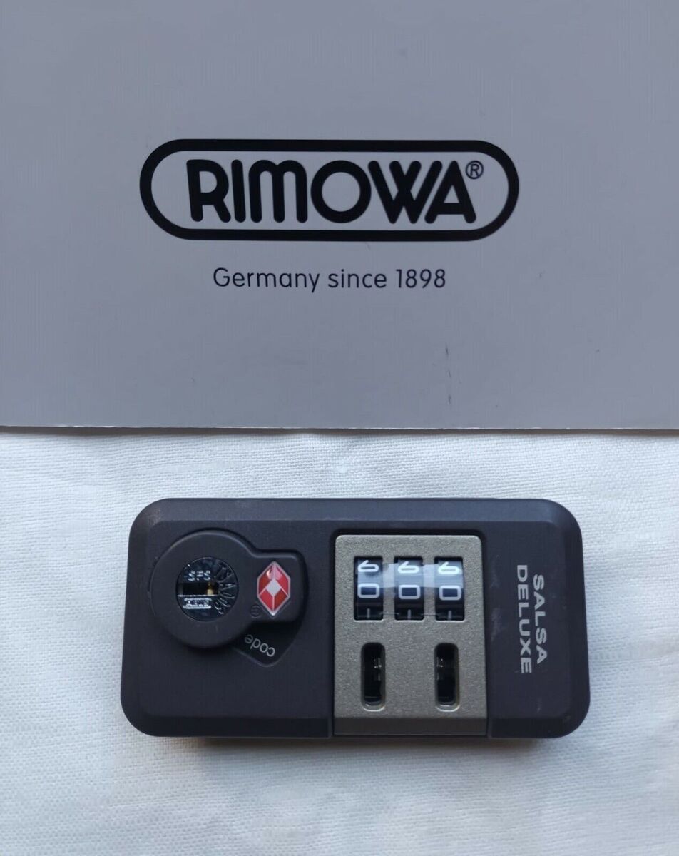 RIMOWA PARTS, Lock, SALSA / Salsa Deluxe, different colors RIMOWA PARTS, Lock, SALSA / Salsa Deluxe, different colors