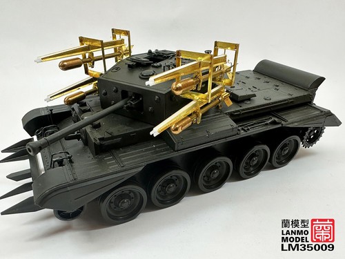 Heavy Hobby LM-35009, UK Cromwell 'Tulip' Quadruple RP-3 Rocket Launcher , 1/35 - Picture 6 of 6