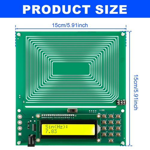 Sine Wave Resonance Generator 0.01Hz~300000Hz Adjustable Square Resonator ☣ - Picture 8 of 22