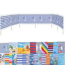 Ladeheid Windschutz Sichtschutz Sonnenschutz für Strand Garten See Meer 5m