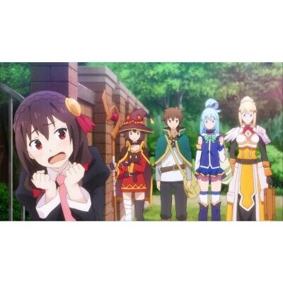 Konosuba/ Kono Subarashii Sekai Ni Shukufuku Wo (Season 1+2 + Movie)  English Dub 