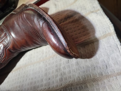 lucchese mens boots 9.5 C 2083 Style - Picture 8 of 12