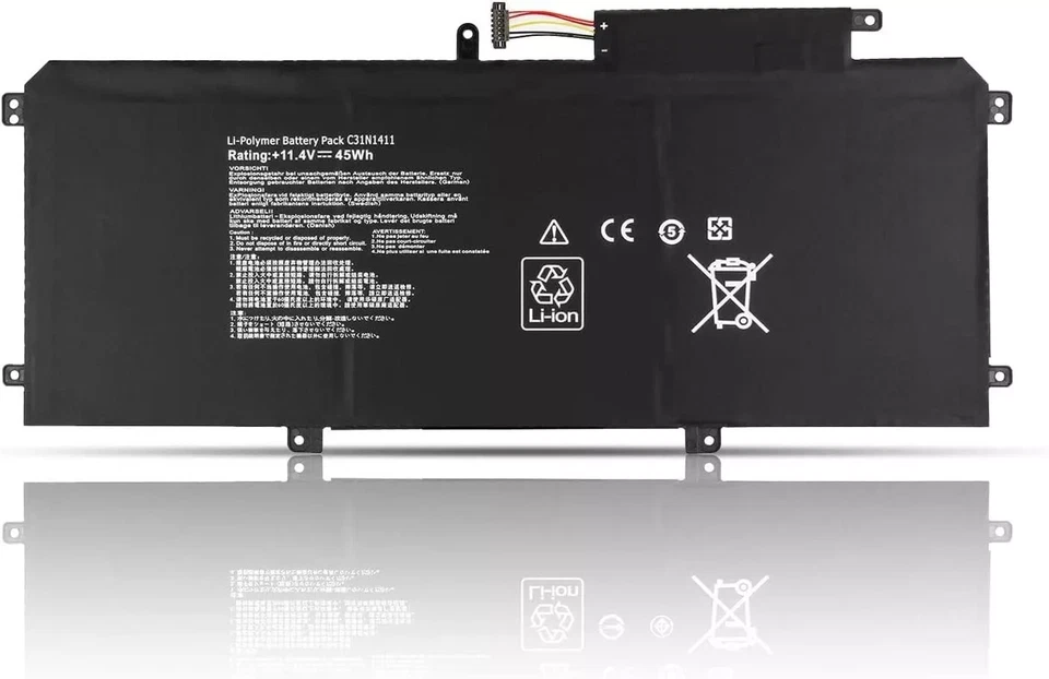 ✅New AKKU Für ASUS Zenbook UX305 UX305F UX305CA UX305FA UX31E NEU C31N1411 - Bild 2 von 4