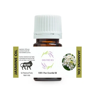 GUZARISH JASMINE OIL PURE NATURAL ESSENTIAL PURE ORGANIC FROM INDIA USD